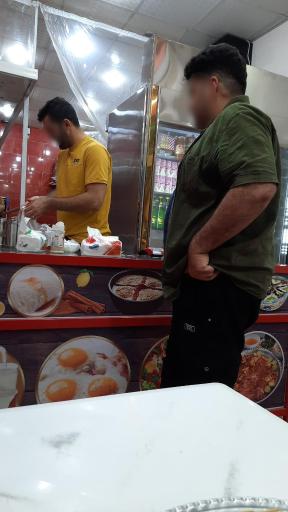 عکس صبحانه سرا آش و حلیم دارچین