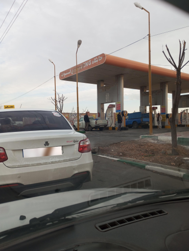 عکس جایگاه CNG قنوات