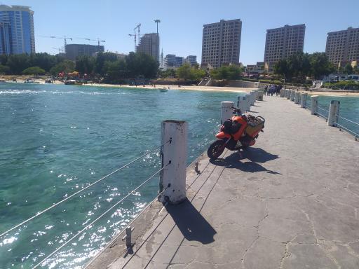 عکس اسکله بتنی مرجان