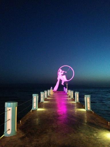 عکس اسکله بتنی مرجان