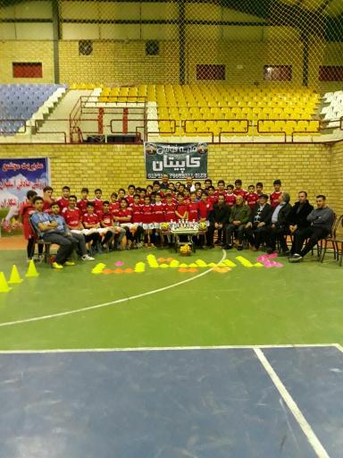 عکس سالن ورزشی حاج علی اصغر صادقی اسفهلان