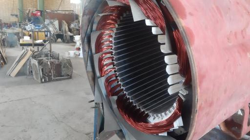 عکس تعمیر ژنراتور رشیدی