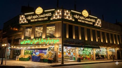 عکس کافه فست فود ایران 