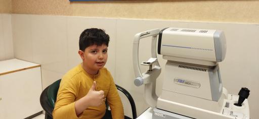 عکس عینک سازی و چشم پزشکی بینک 