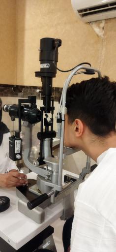 عکس عینک سازی و چشم پزشکی بینک 