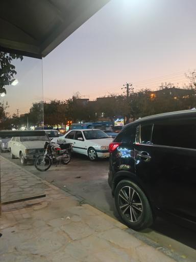 عکس  ابتدای جاده کلات