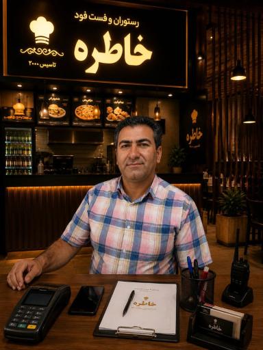 عکس رستوران ایرانی وفست فود خاطره