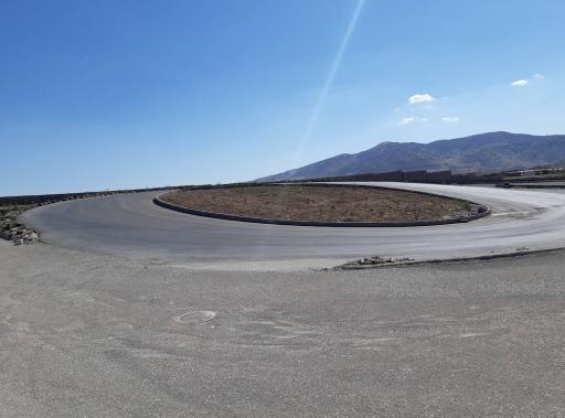 عکس شهرک آزمایش رانندگی پایه یکم و دوم تقی پور