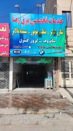 خدمات تخصصی برق خودرو رضا
