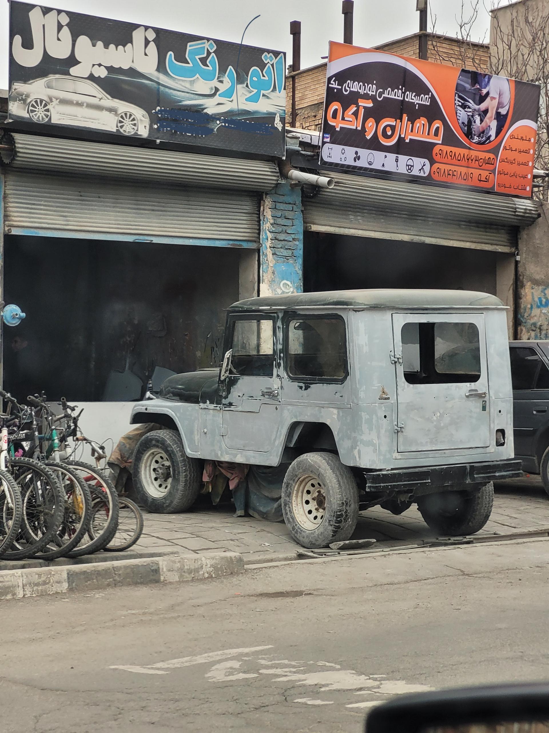 عکس نقاشی ماشین ناسیونال