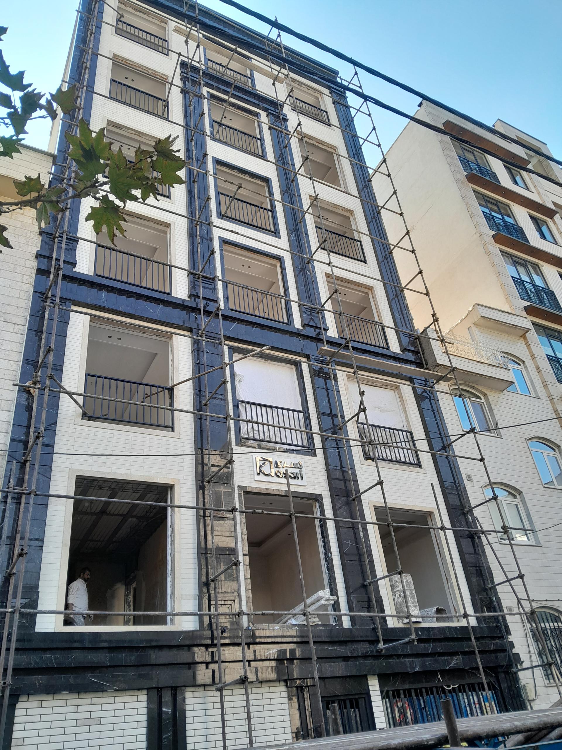 عکس داربست فلزی بزرگ مهر 