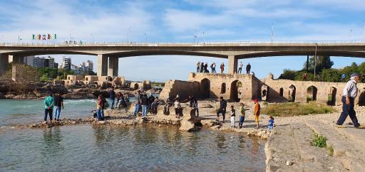 عکس پل و آسیاب های باستانی دزفول