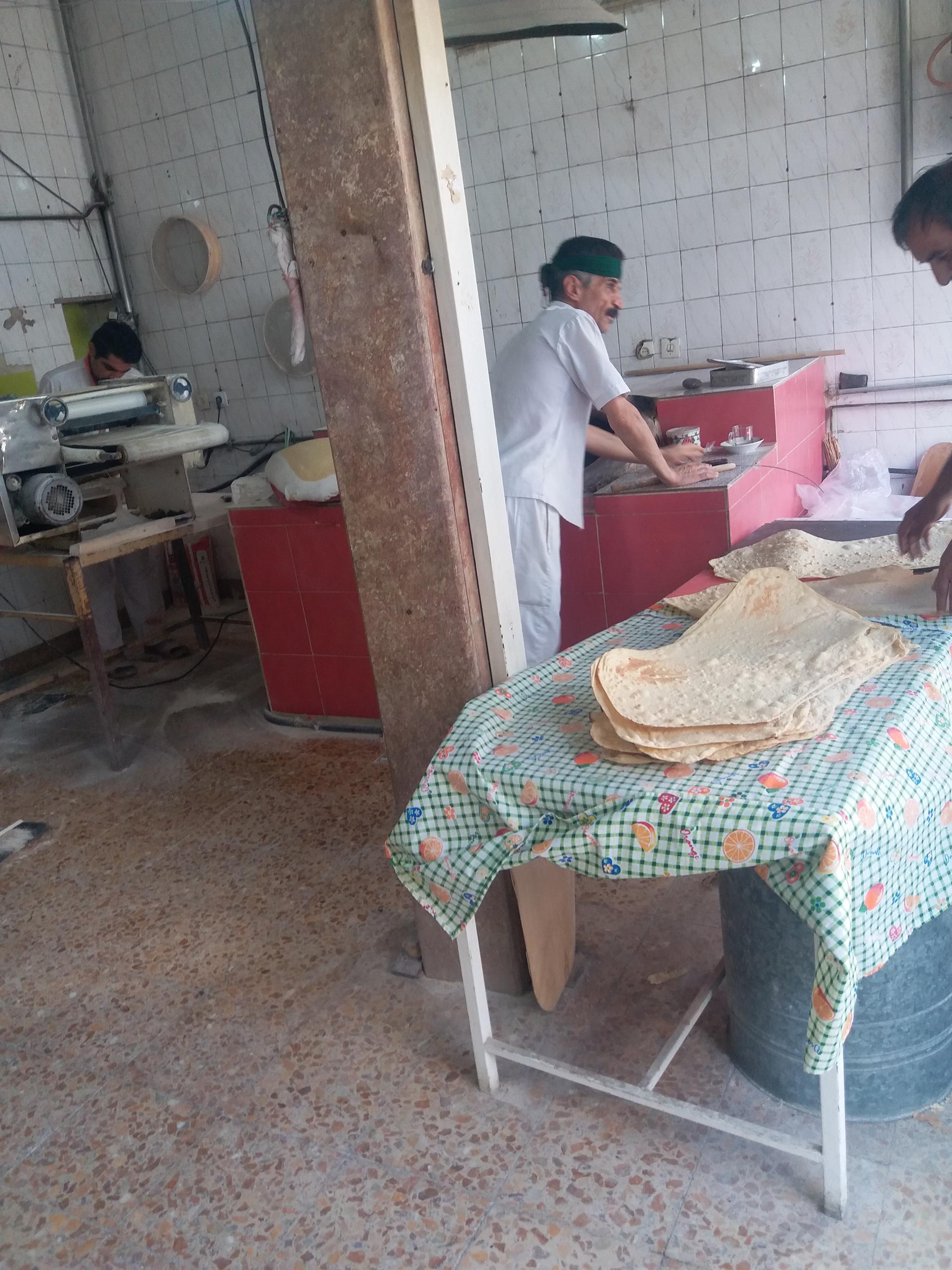 عکس نانوایی