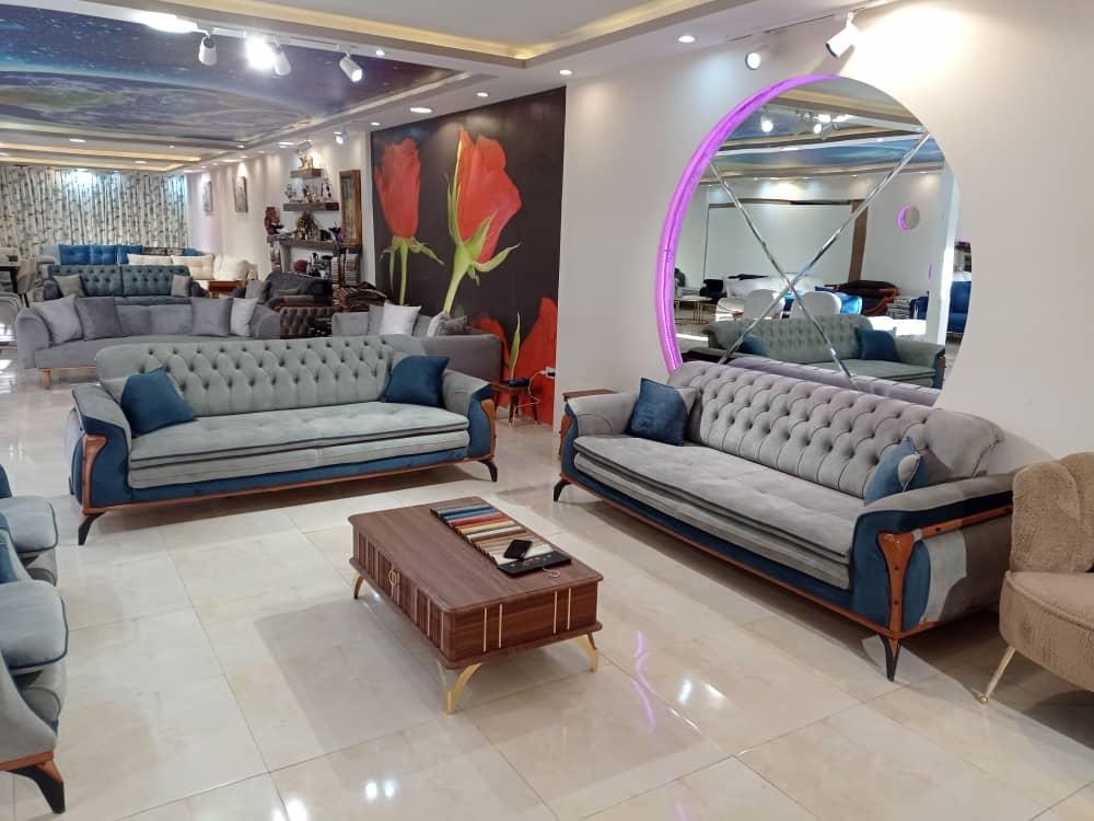 عکس مبلمان روستیک 