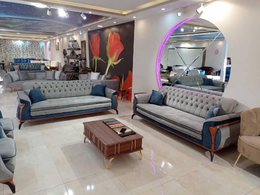 عکس مبلمان روستیک 