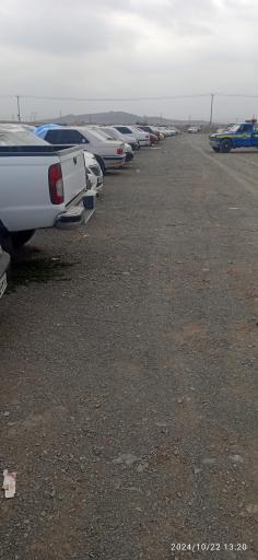 عکس پارکینگ وسائط نقلیه توقیفی مجیدیه