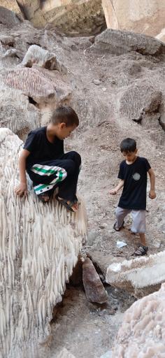 عکس معدن نمک گرمسار