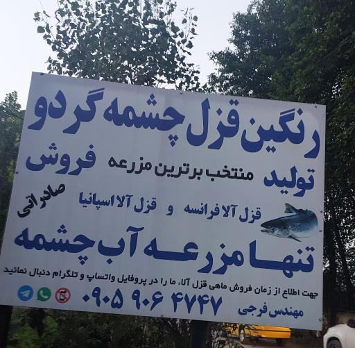 عکس قزل آلا صادراتی مهندس فرجی