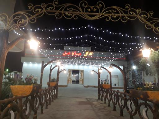 عکس باغ تالار پذیرایی ماه عسل