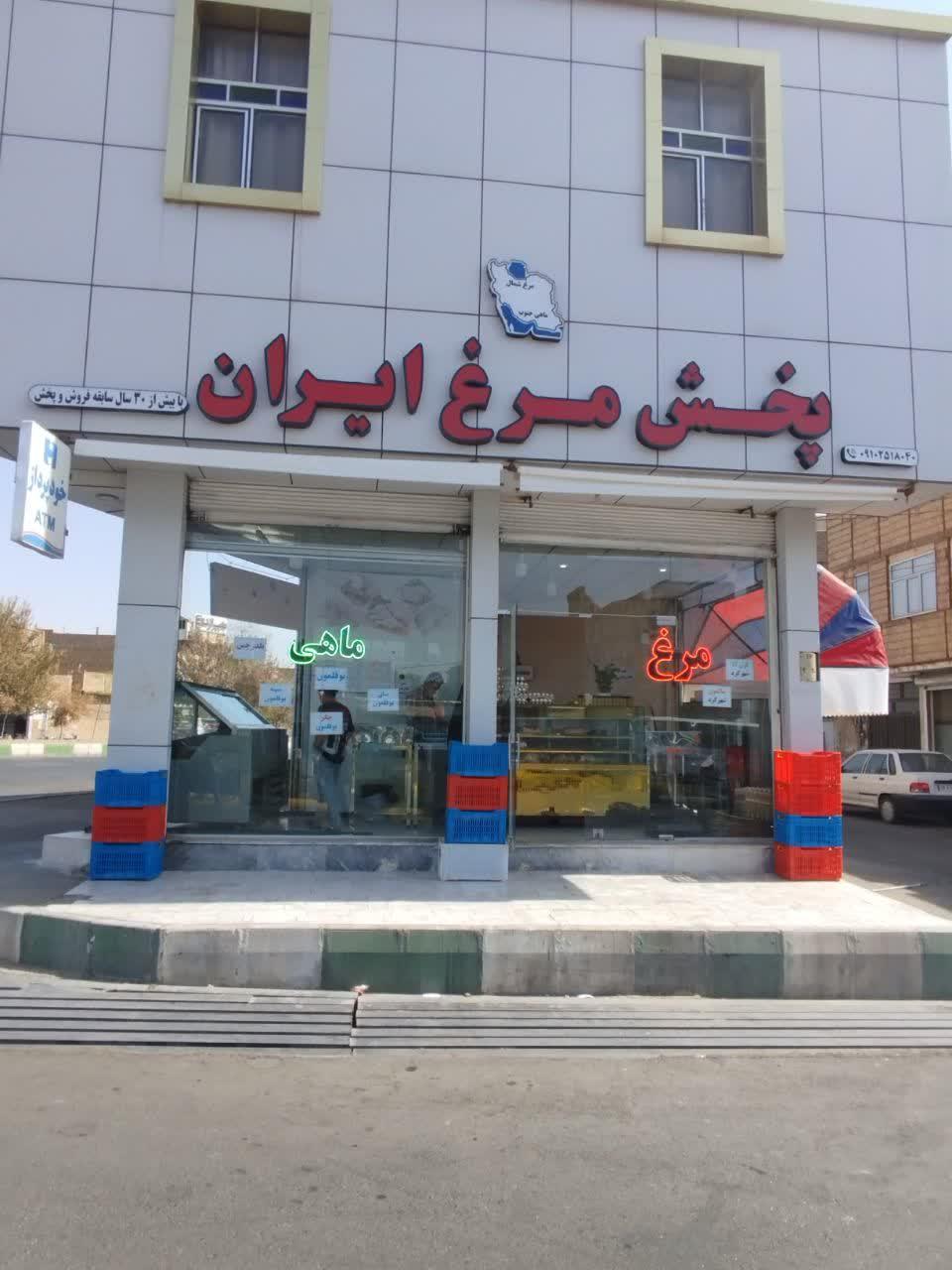 عکس پخش مرغ ایران 
