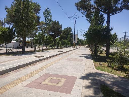 عکس پارک خطی بلوار سید مرتضی