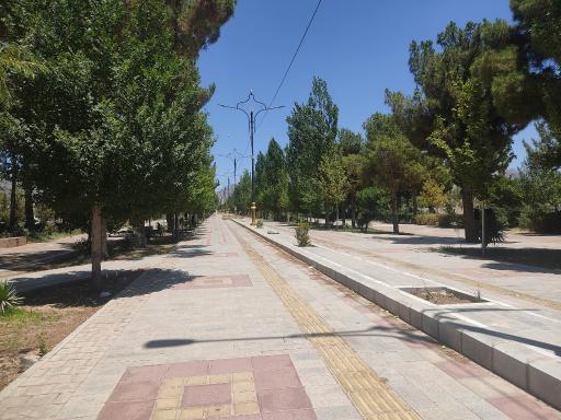 عکس پارک خطی بلوار سید مرتضی