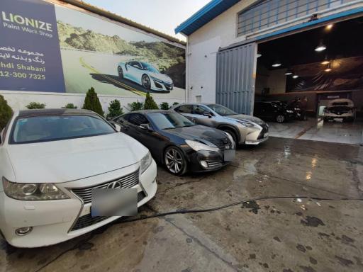 عکس مجموعه تخصصی رنگ و بدنه لاینایز