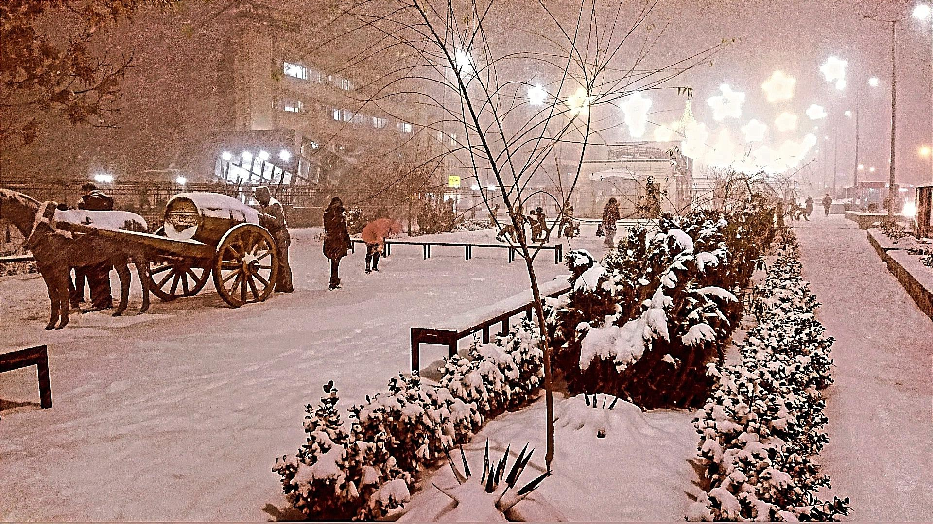 عکس چهارراه شهید محققی (سه راه امین)