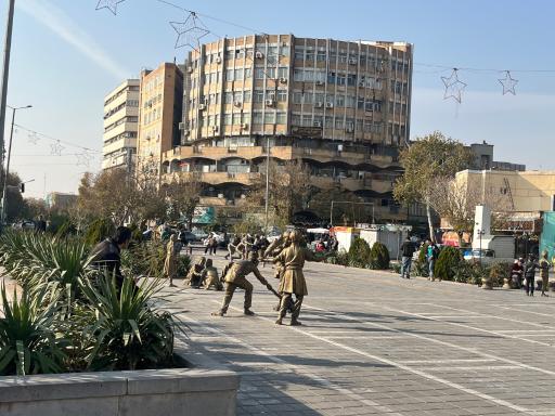 عکس چهارراه شهید محققی (سه راه امین)