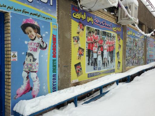 عکس اسکیت پاس