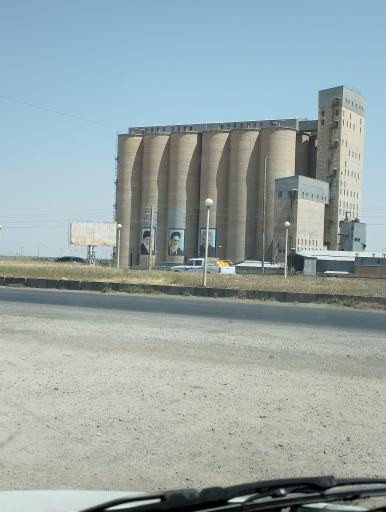 عکس سیلوی غلات تاکستان