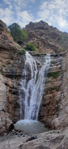 عکس آبشار برگ جهان