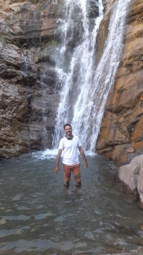 عکس آبشار برگ جهان