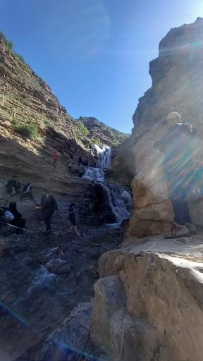 عکس آبشار برگ جهان