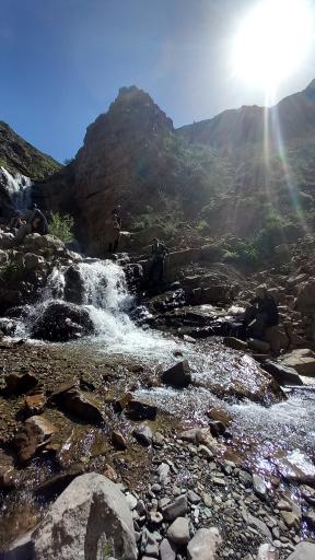 عکس آبشار برگ جهان