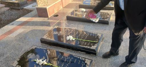 عکس گلزار شهدا اسی کلا