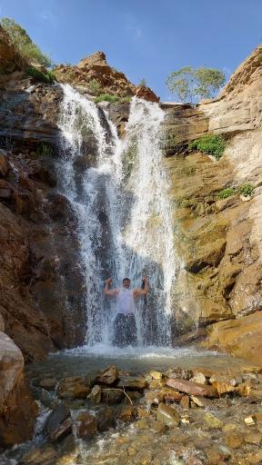 عکس آبشار برگ جهان