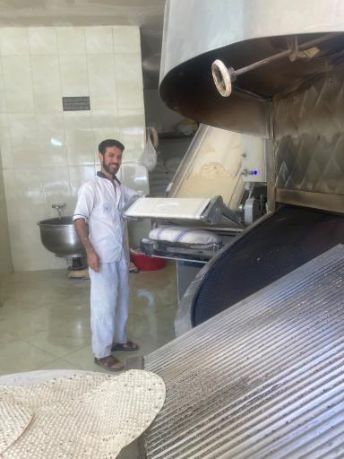 عکس نان لواشی اسکندری  