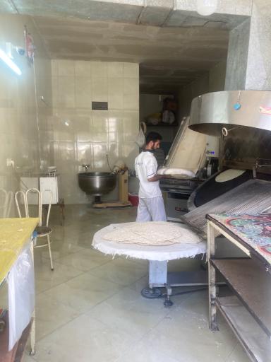 عکس نان لواشی اسکندری  