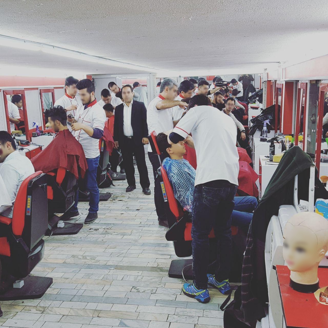 عکس آموزشگاه پیرایش مردانه ونک
