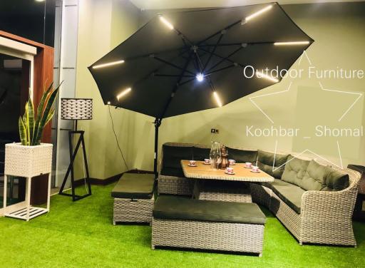 عکس مبلمان فضای باز کوهبر