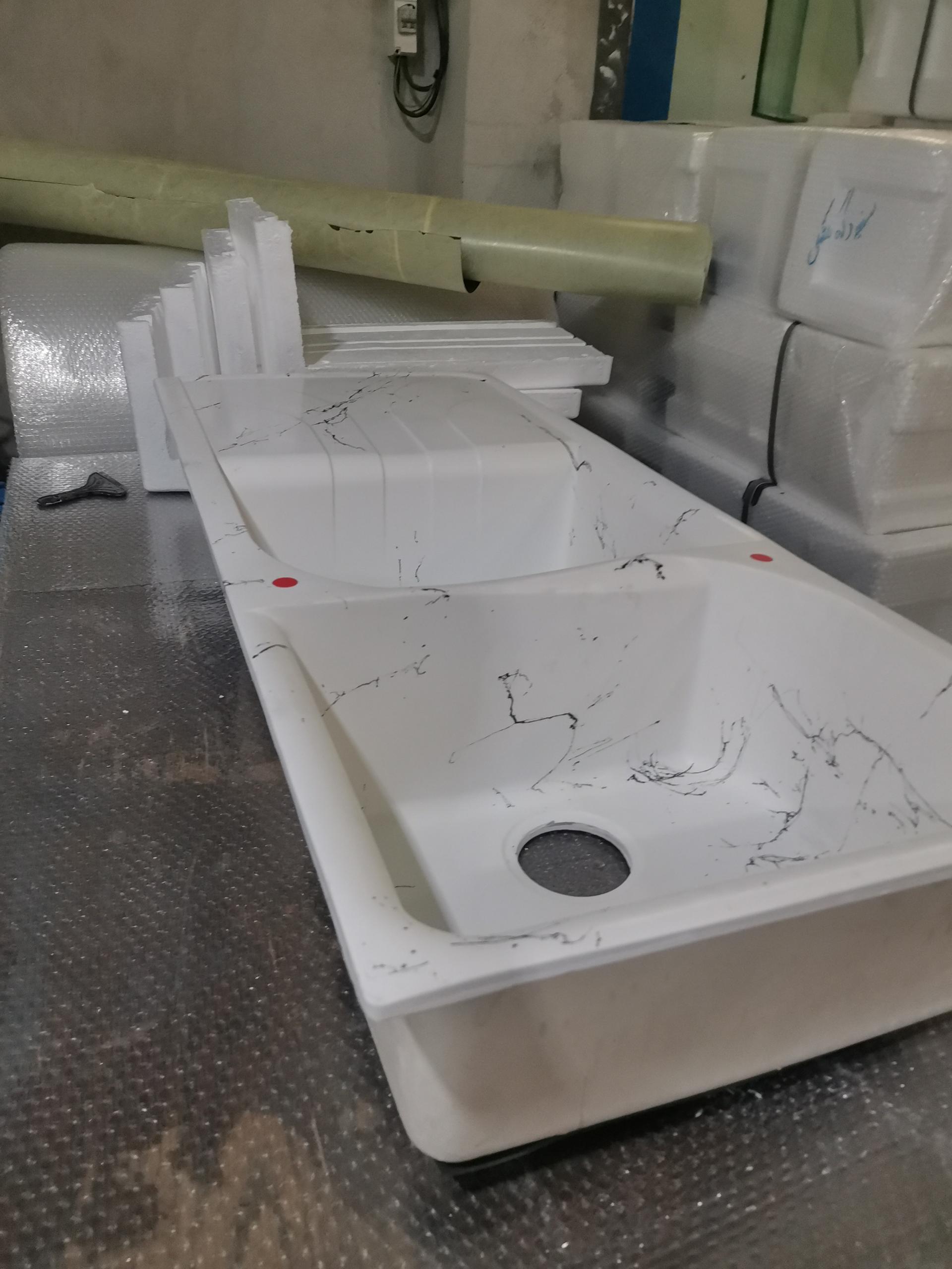 عکس تولید سینک گرانیتی زیناس