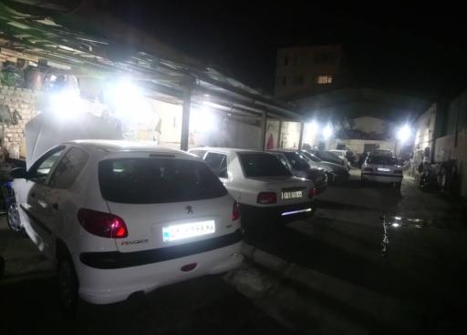 عکس تعمیرگاه و صافکاری و جلوبندی پارس خودرو