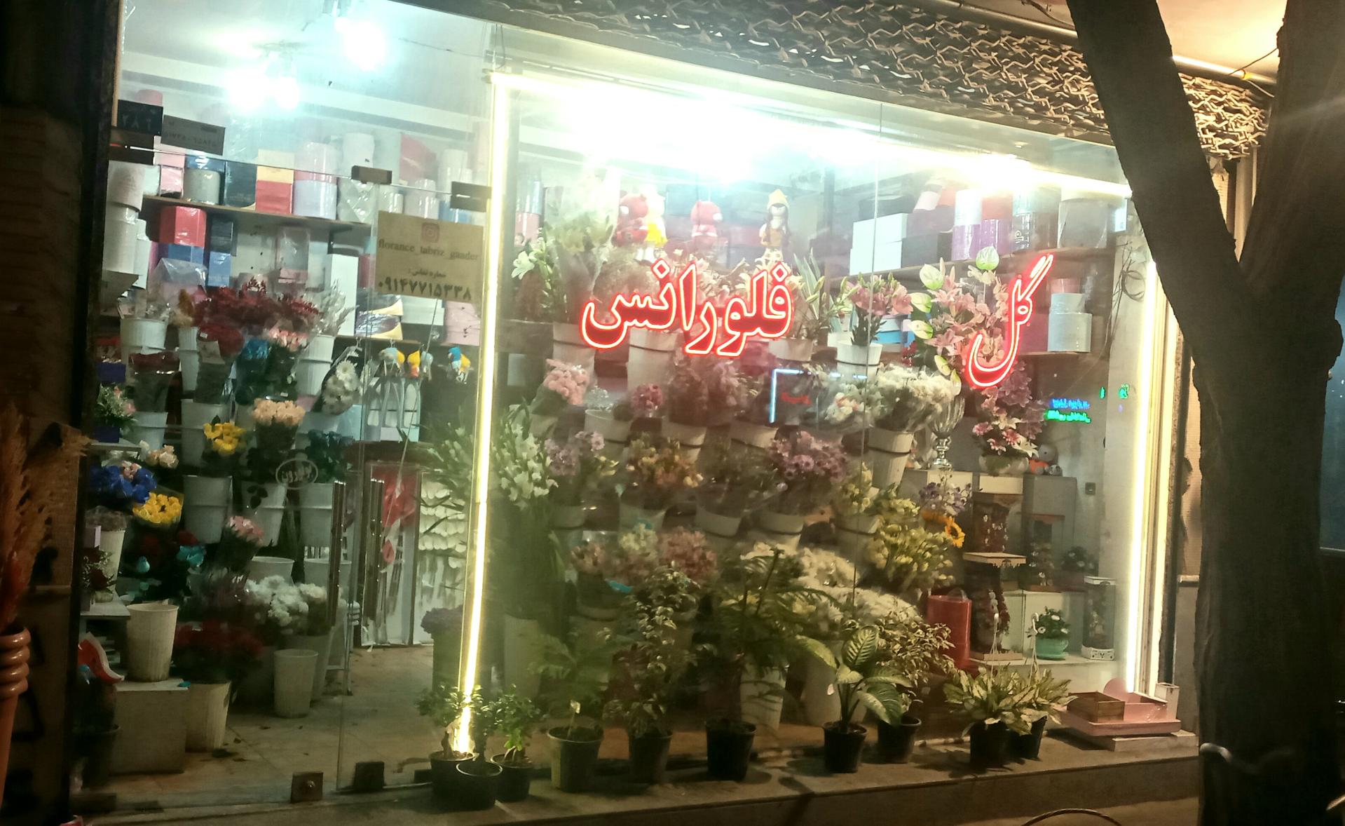 عکس گل فروشی فلورانس