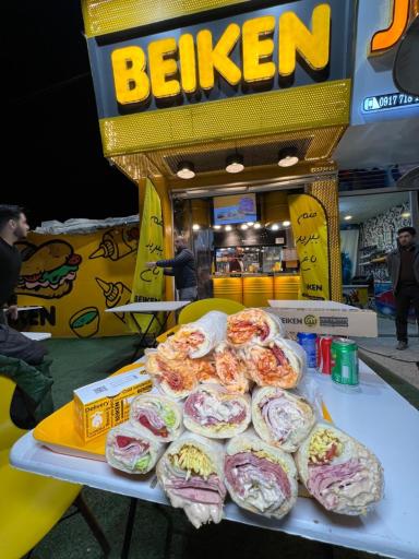 عکس فست فود بیکن