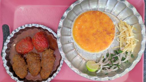 عکس رستوران چنگال طلائی پرند