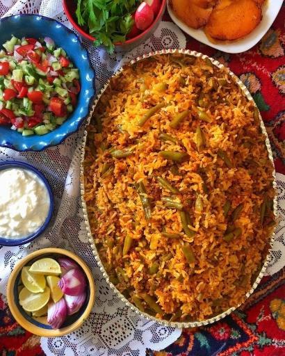 عکس غذای ایرانی بام