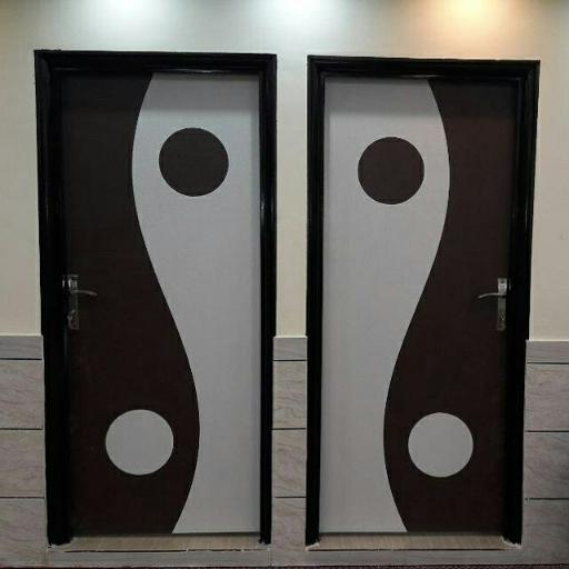 عکس درب ضد سرقت و پنجره upvc افرادرب