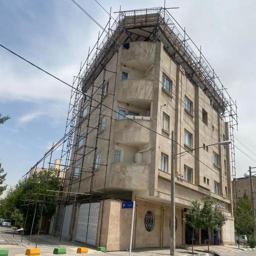 عکس داربست فلزی پارسیران تخته زیر پا 