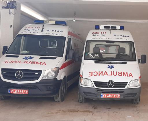 عکس پایگاه اورژانس ۱۱۵